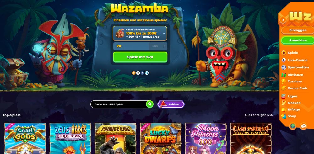 Wazamba casino erfahrungen